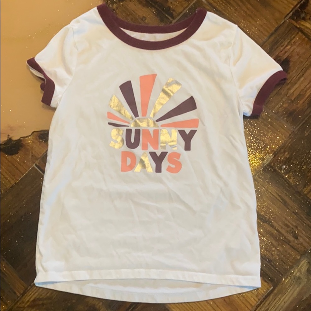 Girls retro style tee